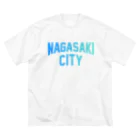 JIMOTO Wear Local Japanの長崎市 NAGASAKI CITY ビッグシルエットTシャツ