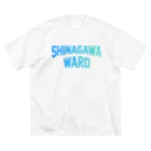 JIMOTO Wear Local Japanの品川区 SHINAGAWA WARD ビッグシルエットTシャツ