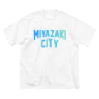JIMOTO Wear Local Japanの宮崎市 MIYAZAKI CITY ビッグシルエットTシャツ