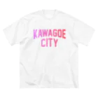 JIMOTOE Wear Local Japanの川越市 KAWAGOE CITY ビッグシルエットTシャツ