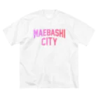 JIMOTO Wear Local Japanの前橋市 MAEBASHI CITY ビッグシルエットTシャツ
