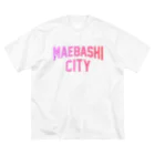 JIMOTOE Wear Local Japanの前橋市 MAEBASHI CITY Big T-Shirt