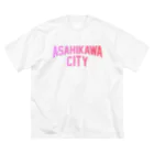 JIMOTO Wear Local Japanの旭川市 ASAHIKAWA CITY ビッグシルエットTシャツ