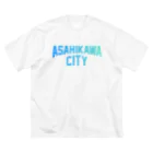 JIMOTO Wear Local Japanの旭川市 ASAHIKAWA CITY ビッグシルエットTシャツ