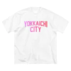 JIMOTO Wear Local Japanの四日市 YOKKAICHI CITY ビッグシルエットTシャツ