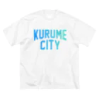 JIMOTO Wear Local Japanの久留米市 KURUME CITY ビッグシルエットTシャツ