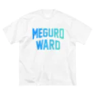 JIMOTO Wear Local Japanの目黒区 MEGURO WARD ビッグシルエットTシャツ