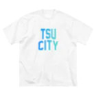 JIMOTO Wear Local Japanの津市 TSU CITY ビッグシルエットTシャツ