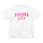 JIMOTO Wear Local Japanの長岡市 NAGAOKA CITY ビッグシルエットTシャツ