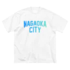 JIMOTO Wear Local Japanの長岡市 NAGAOKA CITY ビッグシルエットTシャツ