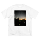 caz_sayouの夕焼け Big T-Shirt