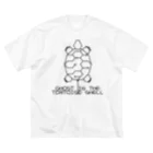 亀翔重工のGhost In The Tortoise Shell ビッグシルエットTシャツ