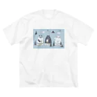 chiekowatanabeのInternational Bears ビッグシルエットTシャツ