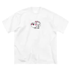 matsukingのルンっルンっネコちゃん ビッグシルエットTシャツ