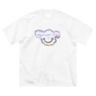 ☆もふらぼVillage☆のHanaMoPS ロゴ ビッグシルエットTシャツ