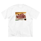 Umbrella Storeの肉 ビッグシルエットTシャツ