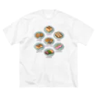 猫と釣り人のWAGASHI_2 Big T-Shirt