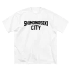 JIMOTO Wear Local Japanの下関市 SHIMONOSEKI CITY ビッグシルエットTシャツ