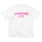 JIMOTOE Wear Local Japanの下関市 SHIMONOSEKI CITY Big T-Shirt
