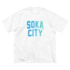 JIMOTO Wear Local Japanの草加市 SOKA CITY ビッグシルエットTシャツ