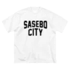 JIMOTO Wear Local Japanの佐世保市 SASEBO CITY ビッグシルエットTシャツ