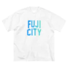 JIMOTO Wear Local Japanの富士市 FUJI CITY ビッグシルエットTシャツ