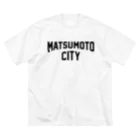 JIMOTO Wear Local Japanの松本市 MATSUMOTO CITY ビッグシルエットTシャツ