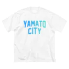 JIMOTO Wear Local Japanの大和市 YAMATO CITY ビッグシルエットTシャツ