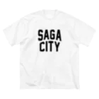 JIMOTOE Wear Local Japanの佐賀市 SAGA CITY Big T-Shirt
