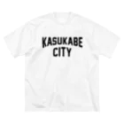 JIMOTO Wear Local Japanの春日部市 KASUKABE CITY ビッグシルエットTシャツ