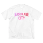 JIMOTO Wear Local Japanの春日部市 KASUKABE CITY ビッグシルエットTシャツ