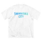 JIMOTO Wear Local Japanの宝塚市 TAKARAZUKA CITY ビッグシルエットTシャツ