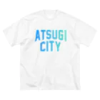 JIMOTO Wear Local Japanの厚木市 ATSUGI CITY ビッグシルエットTシャツ