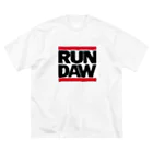 f4kinenbiのRUN DAW ビッグシルエットTシャツ