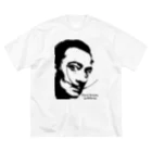 DRIPPEDのアートの革命家 ダリ ビッグシルエットTシャツ