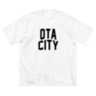 JIMOTO Wear Local Japanの太田市 OTA CITY ビッグシルエットTシャツ