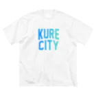 JIMOTO Wear Local Japanの呉市 KURE CITY ビッグシルエットTシャツ