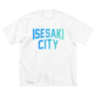 JIMOTO Wear Local Japanの伊勢崎市 ISESAKI CITY ビッグシルエットTシャツ