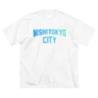 JIMOTO Wear Local Japanの西東京市 NISHI TOKYO CITY ビッグシルエットTシャツ