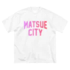 JIMOTO Wear Local Japanの松江市 MATSUE CITY ビッグシルエットTシャツ