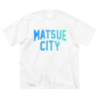 JIMOTO Wear Local Japanの松江市 MATSUE CITY ビッグシルエットTシャツ