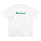 hakuzenのStay Tuned ビッグシルエットTシャツ