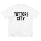 JIMOTO Wear Local Japanの鳥取市 TOTTORI CITY ビッグシルエットTシャツ
