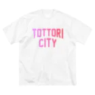 JIMOTO Wear Local Japanの鳥取市 TOTTORI CITY ビッグシルエットTシャツ