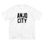 JIMOTO Wear Local Japanの安城市 ANJO CITY ビッグシルエットTシャツ