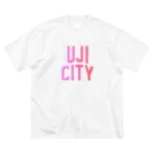 JIMOTO Wear Local Japanの宇治市 UJI CITY ビッグシルエットTシャツ