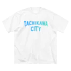 JIMOTOE Wear Local Japanの立川市 TACHIKAWA CITY Big T-Shirt