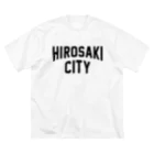 JIMOTO Wear Local Japanの弘前市 HIROSAKI CITY ビッグシルエットTシャツ