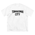 JIMOTO Wear Local Japanの苫小牧市 TOMAKOMAI CITY ビッグシルエットTシャツ