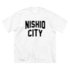 JIMOTO Wear Local Japanの西尾市 NISHIO CITY ビッグシルエットTシャツ